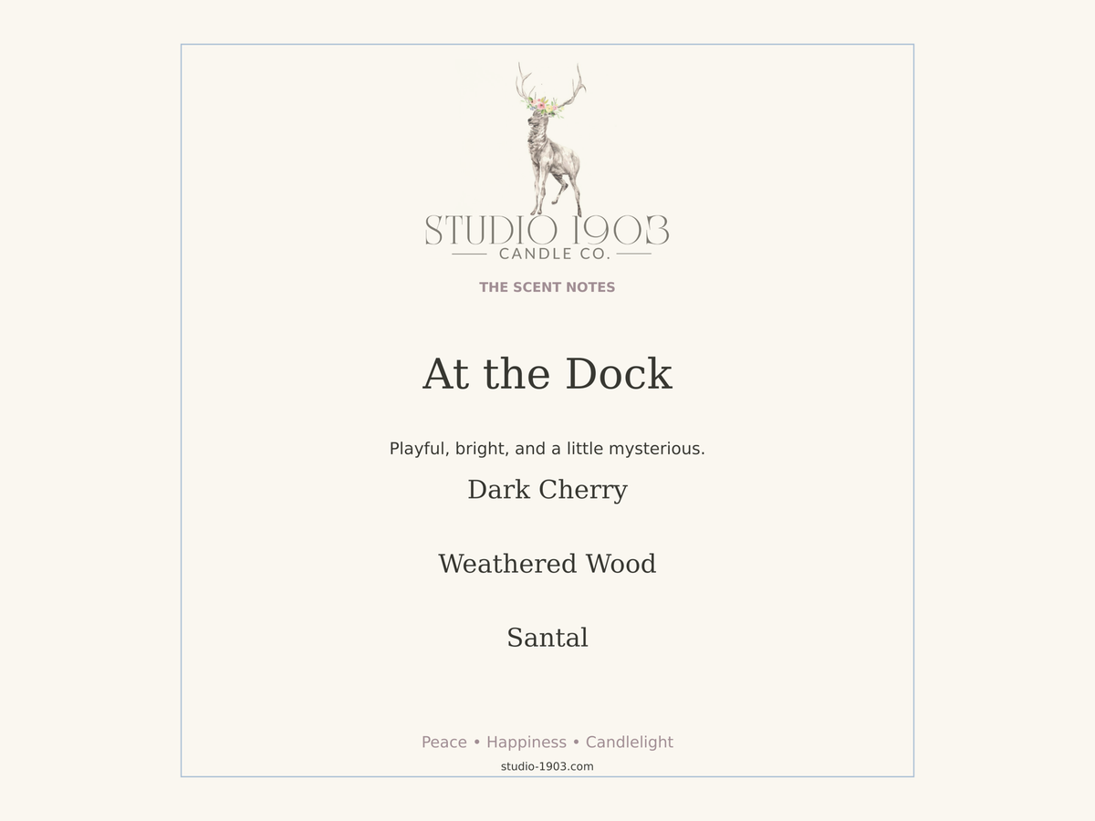 At the Dock Candle