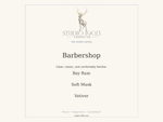 Barbershop Candle