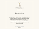 Barbershop Candle