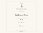 Driftwood Rose Candle