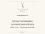 Honeysuckle Candle