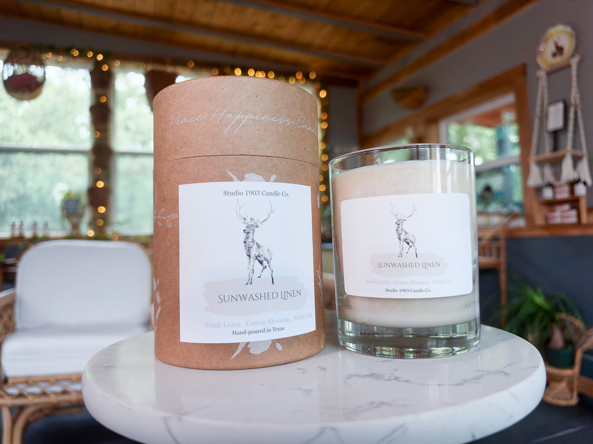 Sunwashed Linen Candle