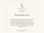 Sunwashed Linen Candle
