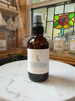 Lakeside Spa room spray in amber glass bottle